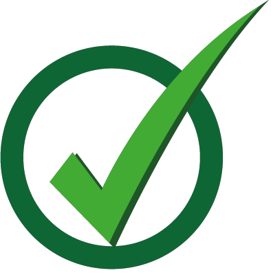 Safeguard logo green tick